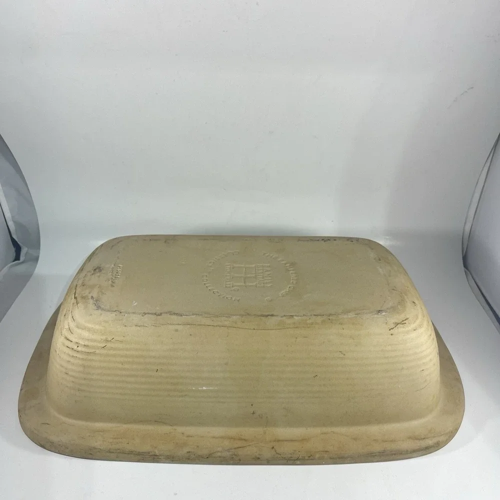 The Pampered Chef Family Heritage Collection Large Roasting Pan 17 x 11 x 4 USA